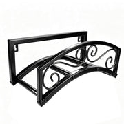 BOLITE front view wall-mount hose holder showing sturdy storage benefit