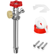 Boltigen front view sillcock showing spout and handle, durable outdoor solution