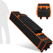 bomis front view of tent bag showing full length and zipper, protects canopy for transport