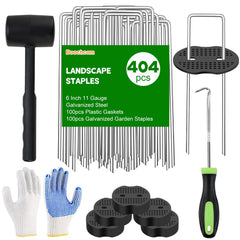 Boochcom front package view showing complete landscaping kit for quick project starts
