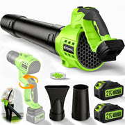 BOOMPAL front view of blower showing kit and benefit of complete set