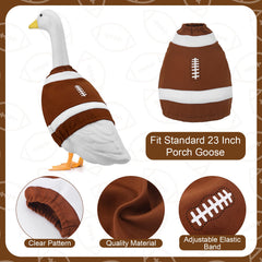 Booson close-up of football-pattern fabric showing vivid print and durability