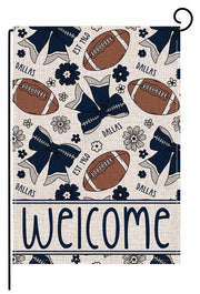 BOSTEPY flag front view showing vibrant game-day design and curb appeal