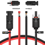 BougeRV connectors front view showing secure male and female plugs for reliable connection