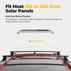 BougeRV rubber pad detail protecting roof rack surface and preventing scratches