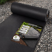 Breling front packaging showing roll and stakes for easy identification and quick install