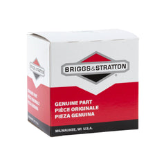 Briggs & Stratton filter installed in engine housing demonstrating easy replacement benefit