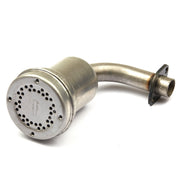 Briggs & Stratton front view muffler showing fit and correct exhaust alignment