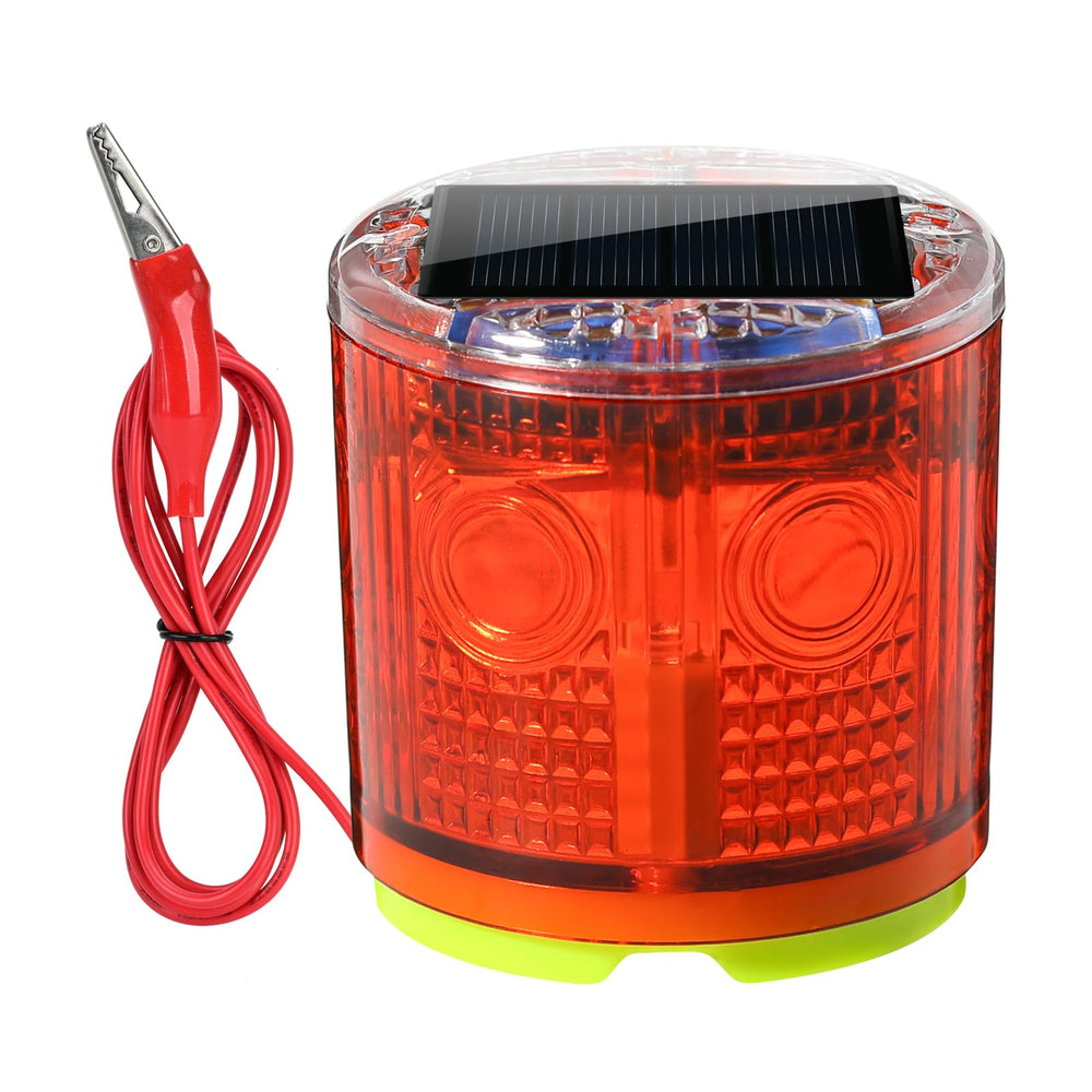 briidea front view indicator light showing red housing for clear fence status