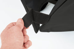 Broil King polyester handle detail for easy removal and repositioning benefit