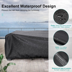 BROSYDA sealed seam and waterproof tape detail preventing water entry