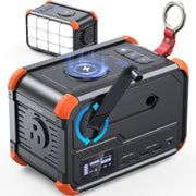 BROWEY front panel showing ports and fast charging capability