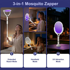 Bug Parking charging base lit as nightlight offering hands-free attraction benefit