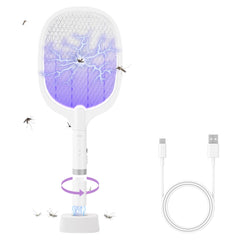 Bug Parking front view of racket packaging showing product and features