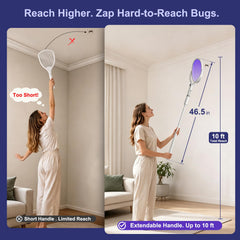 Bug Parking rotating head close-up demonstrating adjustable angle benefit