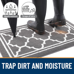 Buganda closeup polyester texture highlights dirt-trapping fibers and durability