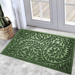 Bulijojo front view welcome mat showing clean curb appeal and durability