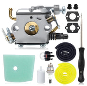Butom carburetor front view showing anodized body and reliable fit