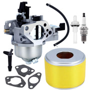 Butom carburetor front view showing mounting ports and clear fit verification