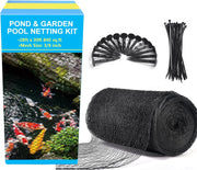 BUZIFU front packaging showing full 28x30ft kit and components for easy setup