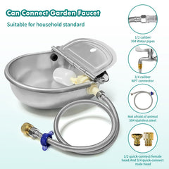Bwhrmt close-up on food-grade float valve highlighting reliable automatic refilling