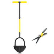 Byhagern edger front view showing full tool and blade for precise edging