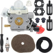 CAFEZAYO carburetor front view showing precise fit and easy replacement