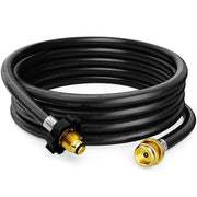 CALPOSE front assembled hose showing full kit and connectors for versatile use