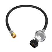 CALPOSE front connector showing QCC tank fitting and quick installation benefit