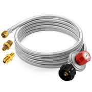 CALPOSE front view showing full 15ft hose assembly and connectors for reliable reach