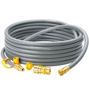 CALPOSE front view showing hose and fittings for easy installation