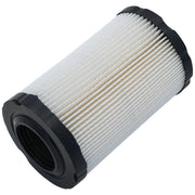 Caltric front view air filter showing shape and fit for John Deere, clear compatibility