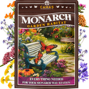 Camas Pollinator Supply Co. kit front packaging showing contents and benefits