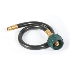 Camco ACME front connector showing secure tank attachment and fast hookup benefit
