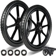 CANWUPON front view of 20-inch wheel pack shows durable replacement benefit