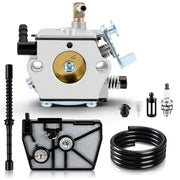 Carbhub carburetor front assembly showing mounting points and fitment benefit