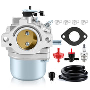 Carbhub carburetor front view showing intake port and improved fit