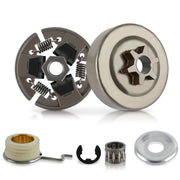 Carbhub front view of sprocket clutch kit showing all included parts and fitment benefit