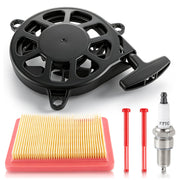 Carbhub front view recoil starter assembly showing fitment and durability