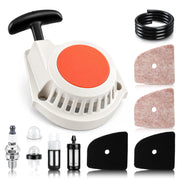 Carbhub front view of complete kit showing parts and benefit of ready maintenance