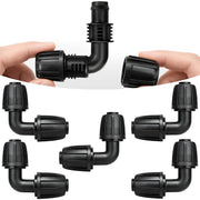 CARPATHEN front view of elbow fitting showing secure connection advantage