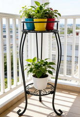 CASIMR bottom rack with two pots demonstrating layered display benefit