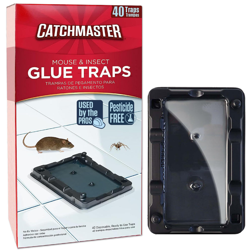 Catchmaster front packaging showing 40-pack and product benefits