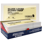 Catchmaster front packaging showing 30-pack bulk and XL glue boards, clear labeling for quick selection