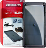 Catchmaster large glue trap front packaging showing product count and brand benefit