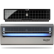 Catchmaster Vector 15 front view showing compact housing and discreet profile delivering quiet control
