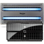 Catchmaster Vector 30 front view showing sleek silver housing and discreet intake, professional look benefit