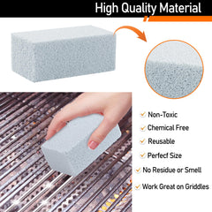 CCTVRTV close-up of pumice texture highlighting effective scrubbing