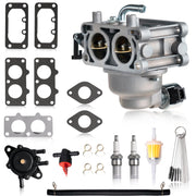 Centuryestar carburetor front view showing new fit and improved starting