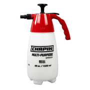 CHAPIN 1002 front view showing bottle and ergonomic handle for easy pumping